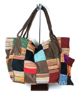 B-FAIR LIELA PATCHWORK SOMA, BRŪNA (1 gab.)
