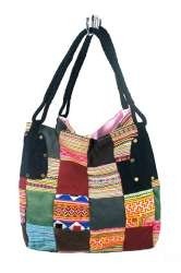 B-Fair Liela Patchwork Soma Melna - Roku Darbs (1 gab.)