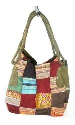 B-FAIR Liela Patchwork Soma Zaļa (1 gab.)
