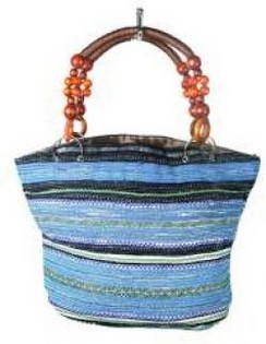 SOMA B-FAIR BEADS BRŪNA/ZILA (1 gab.)