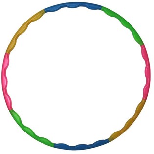 Hula hoop riņķis (4 gab.)