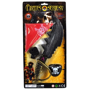 Pirātu Komplekts uz Kartītes - 1. Modelis (6 gab.)
