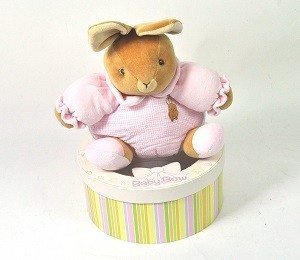Baby Bow Plī&scaron;a Rotaļlieta Dāvanu Kastītē - 1. Modelis