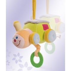 Plīša Muzikālā Kastīte Vilcieniņš Baby Bow