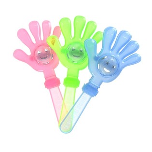 Sviecošās LED aplaudējošās plaukstas 18 cm (12 gab.)