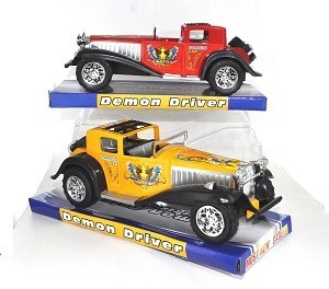 Klasiskā Retro Automašīna Oldtimer blisterī 29 cm (2 gab.)